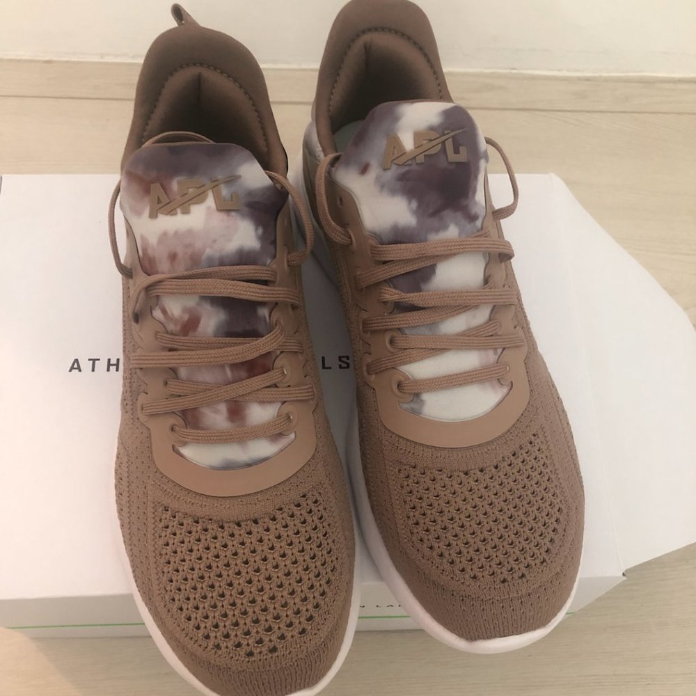 APL Techloom Tracer Tie-dye, Almond and Caramel Sneaker